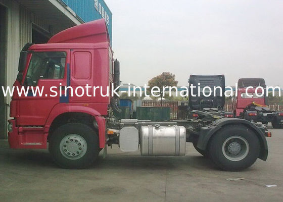 High Performance Tractor Head Trucks , 266-420hp Sinitruk Tractor Trailer Truck
