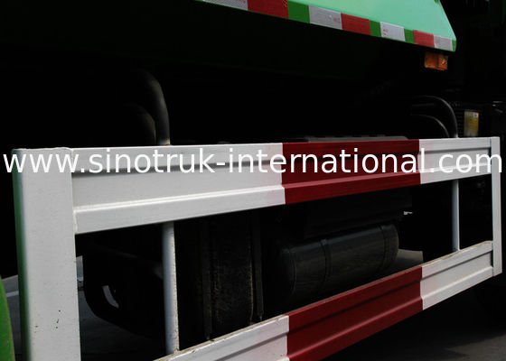 LHD 6X4 Heavy Duty SINOTRUK HOWO Dump Truck With Tarpaulin Cover / Metal Cover