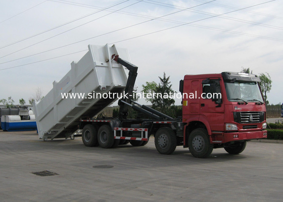 SINOTRUK HOWO 20-25 CBM Carriage Removable Garbage Disposal Truck