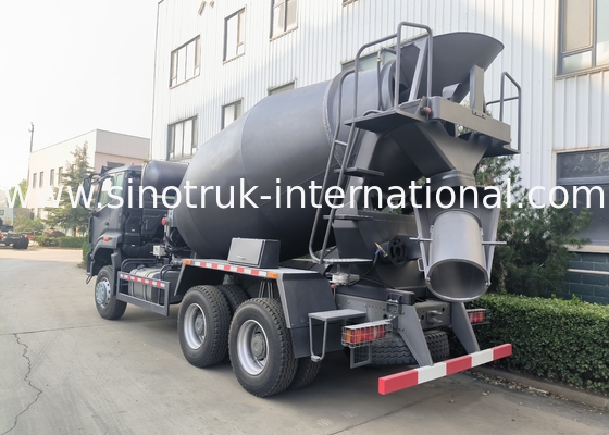 Sinotruk Howo N7 Concrete Mixer Truck 6-10CBM 6 X 4 Euro 2 380Hp