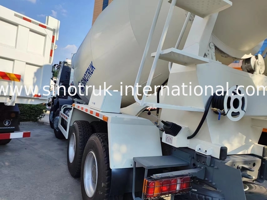 HOWO RHD 6*4 12CBM  White Mixer Truck High Horsepower 380HP High Efficiency Italian Mixing Tank