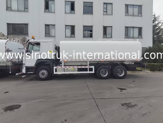 Sinotruk HOWO White RHD 6x4 Water Tank Truck ZZ1257V4347B1 With High Pressure Flush Function