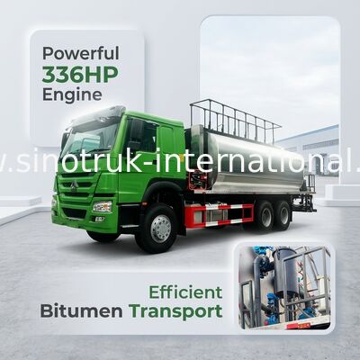 HOWO 7 Bitumen Truck 6X4 Right Hand Drive Type