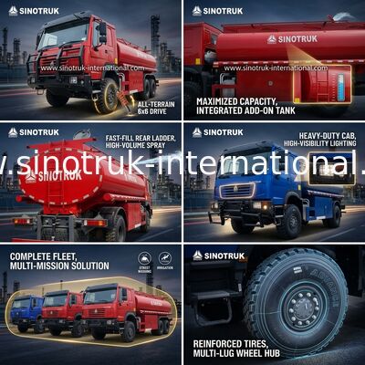 SINOTRUK HOWO 290 HP Oil Tank Truck with 10 CBM Capacity and Heavy-Duty Chassis