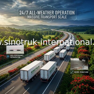 7 Ton Refrigerated Truck For Frozen Foods Transporting ZZ1127G4215C1