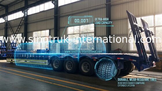 Special Transport Semi Trailer Truck 80 Ton 70 Ton 60 Ton 50 Ton Long Life