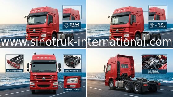 Tractor Truck SINOTRUK HOWO LHD 6X4 Euro2 336HP ZZ4257N3241W