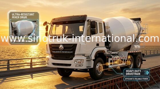 SINOTRUK HOHAN Concrete Mixer Pump Truck Euro2 290HP 6X4 ZZ5255GJBM3846B1