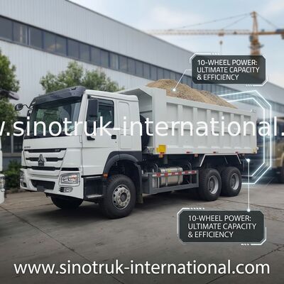 HOWO 371HP 6×4 Left-Hand Drive Mid-Rise Dump Truck