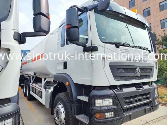 White HOWO TX 6×4 Fuel Transport Truck 336HP | 25CBM Fuel Tank, Stable Transport Performance