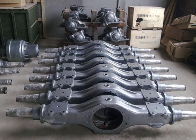 Steel Truck Spare Parts AC16 Driving Alxe 16 Tons Double Reduction Rear ...