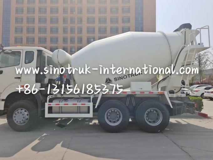 SINOTRUK HOWO Concrete Mixer Truck 6×4 RHD ZZ1257V324JB1R