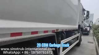 Compressed Garbage Truck