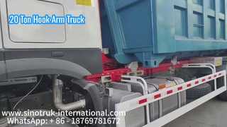 SINOTRUK  Hook-Arm Garbage Truck