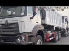Sinotruk New Hohan Tipper Dump Truck Weichai Engine 6 × 4 LHD 380HP