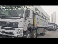 Tipper Truck SINOTRUK HOWO 380HP 12 Wheels LHD 31 Tons 20-30CBM V7-X cab