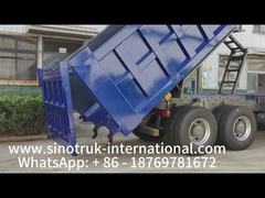 8×4 Tipper Dump Truck 371HP High Load Capacity for Earthwork