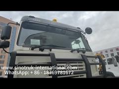 View SINOTRUK 430 horsepower 6 × 4 tractor with a military bumper Demo