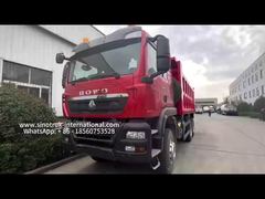 SINOTRUK HOWO TX Model 400HP LHD Tipper Dump Truck 6X4 With Warning lights