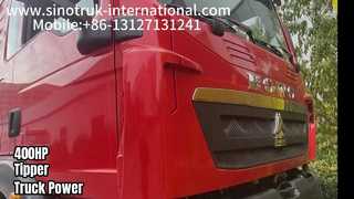 Powerful 400HP Tipper Dump Truck for Heavy Loads