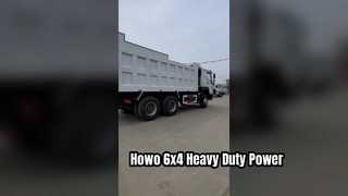 Used Sinotruk Howo 6x4 Dump Truck 371HP Heavy Duty Power
