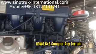 HOWO 6x6 Dump Truck Conquer Tough Terrain