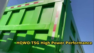 HOWO T5G Dump Truck 340HP Powerful Reliable Performance
