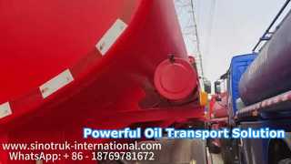 SINOTRUK HOWO 290 HP Oil Tank Truck