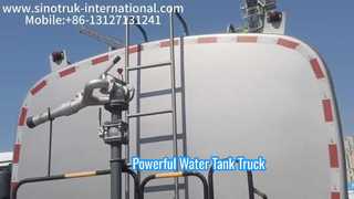 Sinotruk Howo Water Tank Truck 15-25CBM For Sale