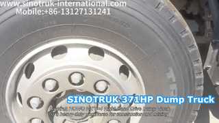 SINOTRUK 371HP Tipper Dump Truck Heavy Duty Transport